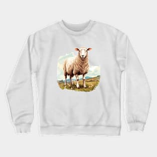 White Sheep Crewneck Sweatshirt